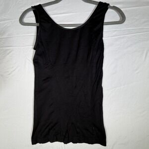 Jockey Black Seamless Tank Top Shapewear Smoothing Tank Size S/CH